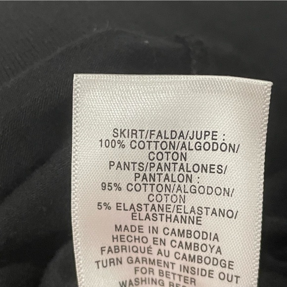 50- NWT Jones New York “The Binding Skort” Women’s size Large Black Key Pocket - Picture 6 of 9